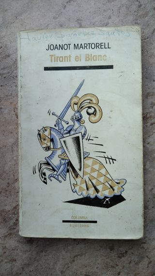 Libro Tirant El Blanc
