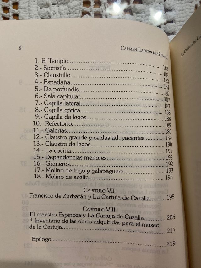libro Cartuja de Cazalla
