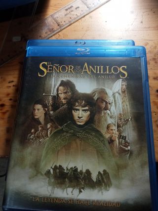 Blu-ray el señor de los anillos