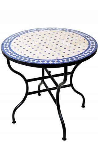 mesa de mosaico 80cm