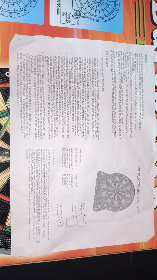 Diana Electronica DARTBOARD 389