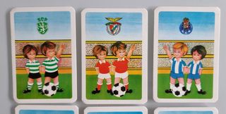 6 Calendários Equipas de Futebol - 1984