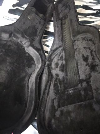 Estuche, funda rígida, para guitarra acústica