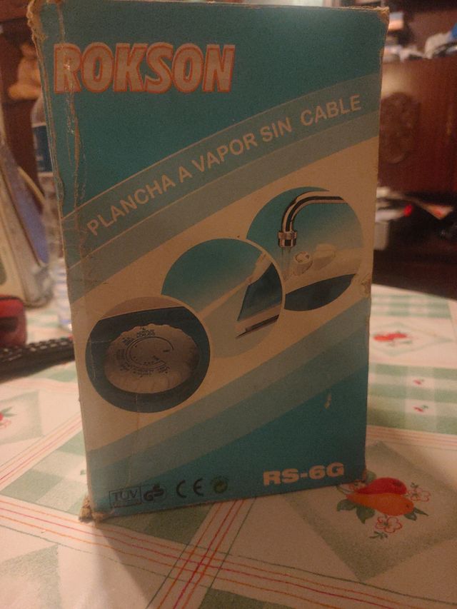 Plancha sin cable rokson