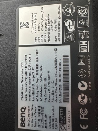 Proyector Benq MX615