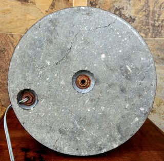 ANTUGUA LÁMPARA ESTÉTICA ORIENTAL CERÁMICA VINTAGE