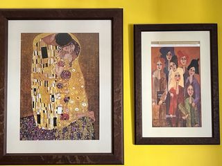 Cuadros con marco de madera de calidad y cristal