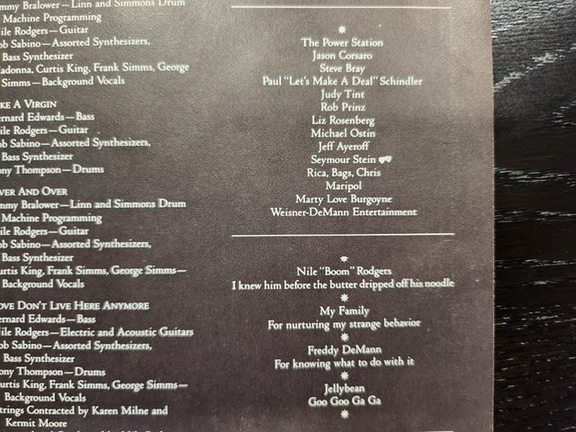 MADONNA - LIKE A VIRGIN