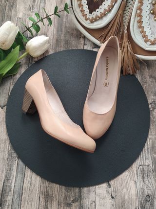 Zapatos tacón sensato 👠👠 Sandra Summer talla 37