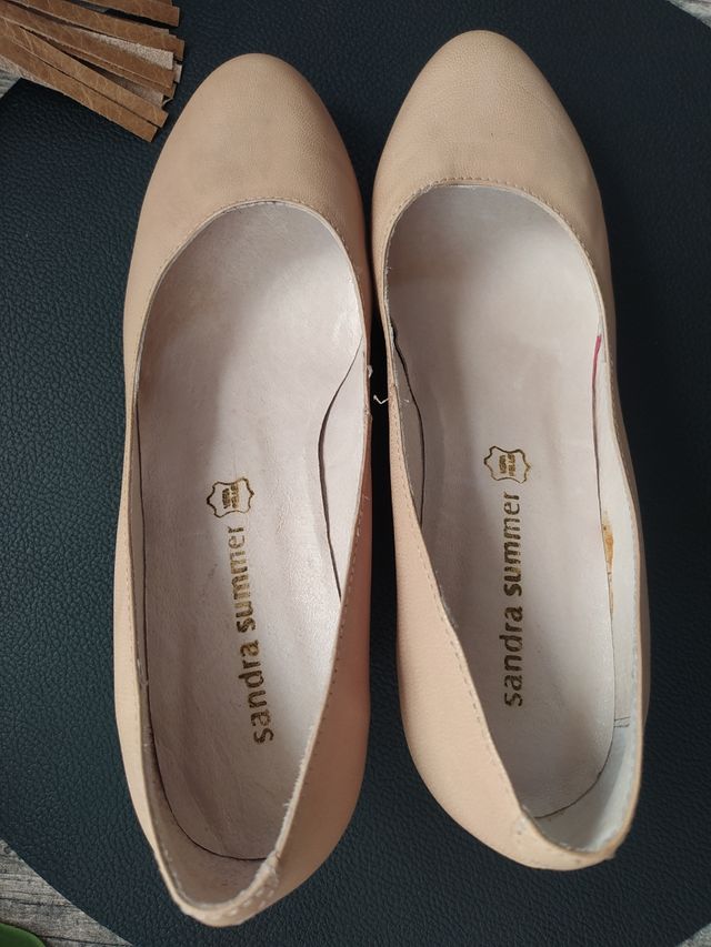 Zapatos tacón sensato 👠👠 Sandra Summer  talla 37