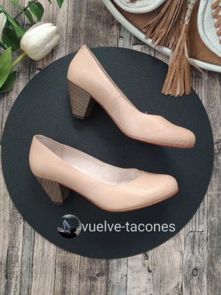 Zapatos tacón sensato ♡  Sandra Summer *  talla 37