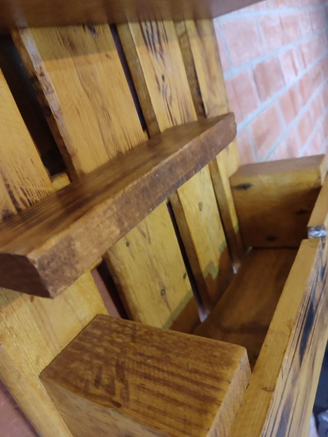 🔘 Estanteria estilo rústico 🪵