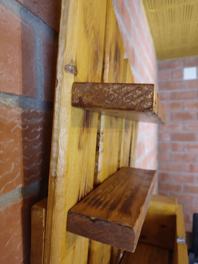 🔘 Estanteria estilo rústico 🪵