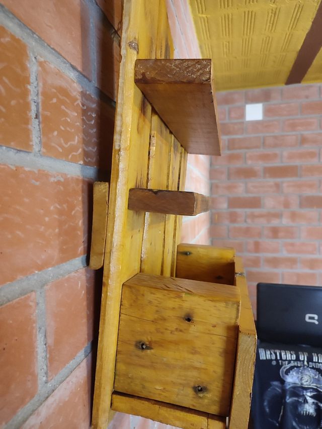 🔘 Estanteria estilo rústico 🪵