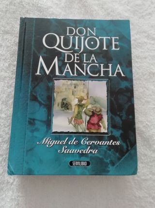 Libro don quijote de la Mancha 9€
