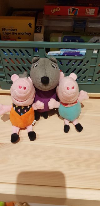 Lote de 3 Muñecos Peppa pig
