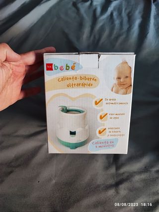 Calienta biberones