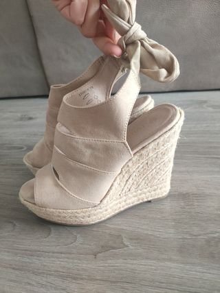 Sandalias de verano (cuña)