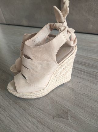Sandalias de verano (cuña)