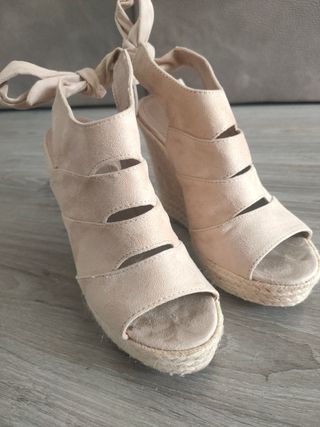 Sandalias de verano (cuña)