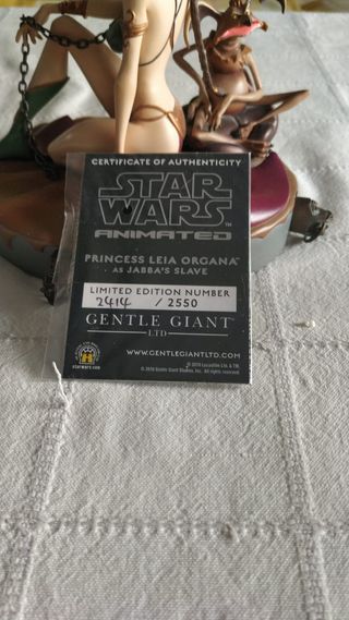 Princess Leia as Jabba's Slave - Star Wars