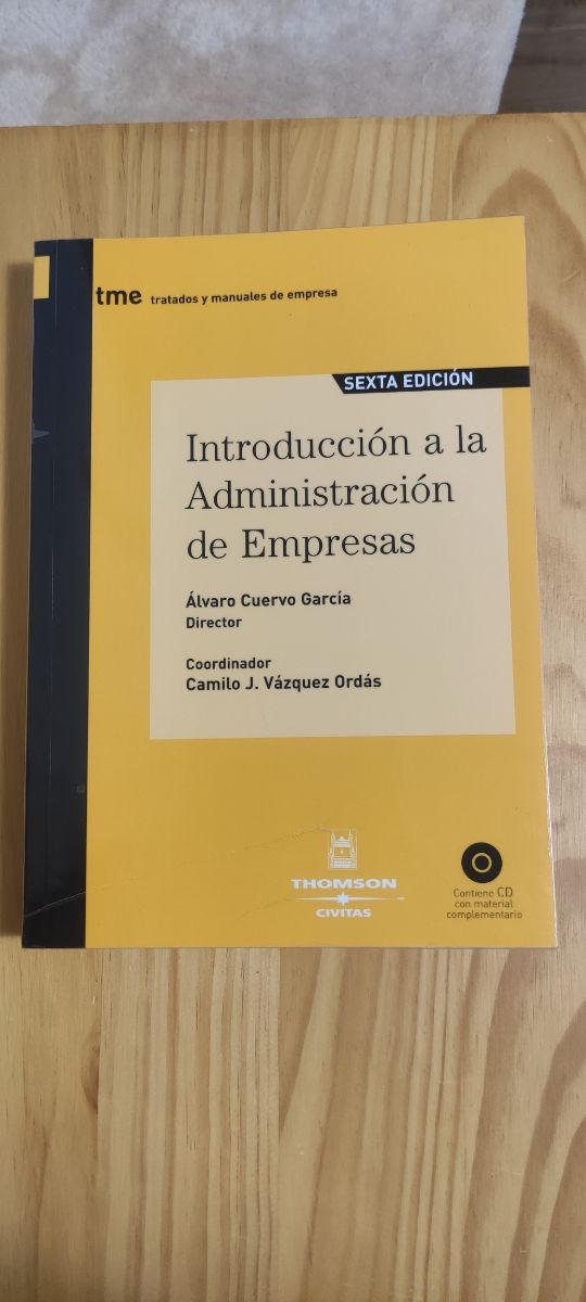 Libro Introducción a la Administración de Empresas