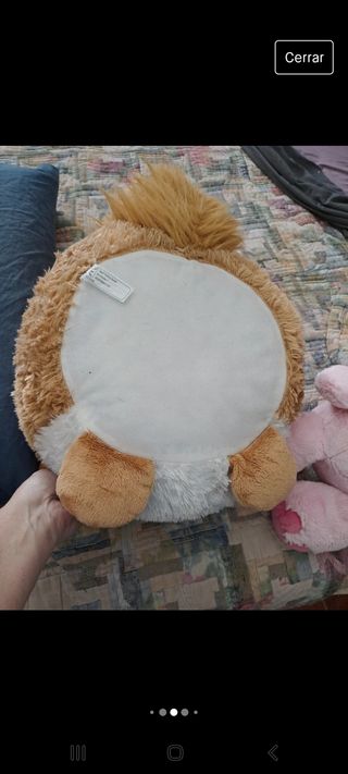 Peluches PUERCO ESPIN e HIPOPÓTAMO preciosos