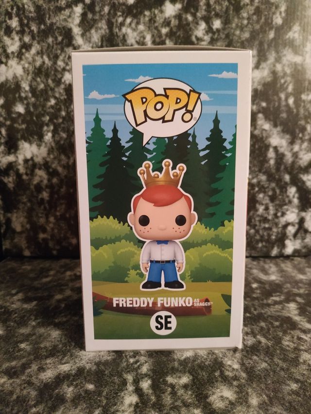 Funko Pop Freddy Funko as Shaggy Flocked