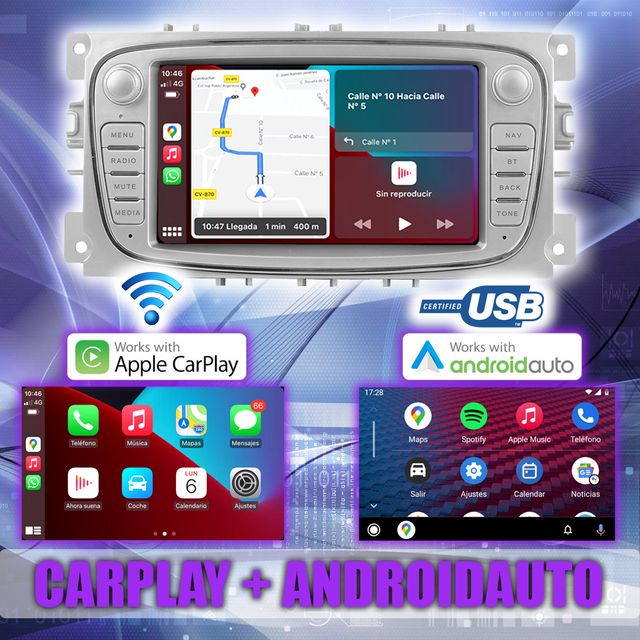 PANTALLA GPS FORD MONDEO FOCUS S-MAX 2006-2012