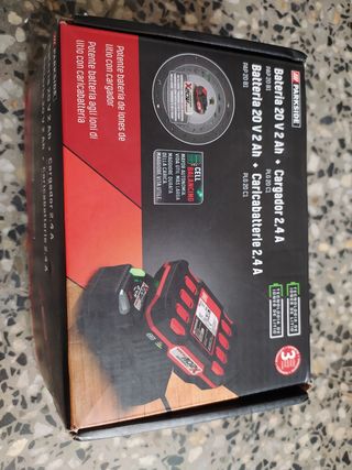 Batería 20v parkside i cargador