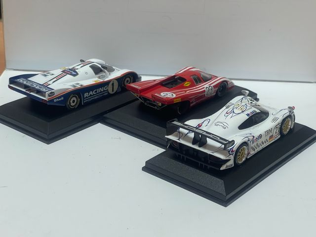 PORSCHE GT1 - 917  - 962.  Escala 1/43 set 3