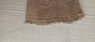 Bolso de malla plata