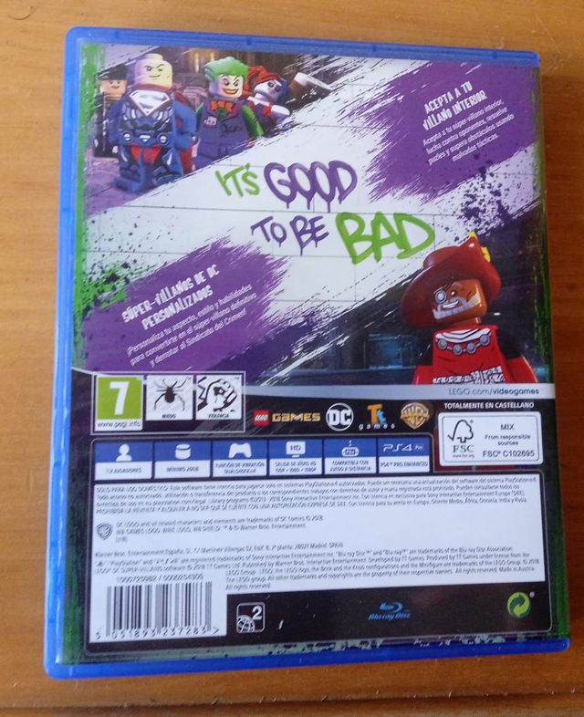 Juego Lego DC Súper Villanos ps4