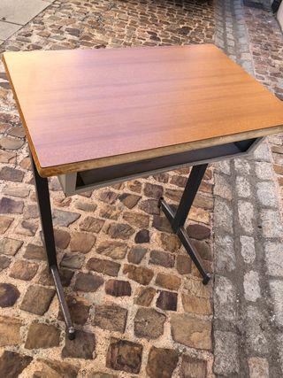 mesa pupitre vintage antiguo escuela