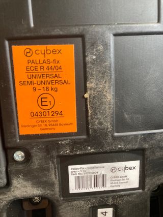 Silla coche Cybex Pallas 2 fix Cobblestone