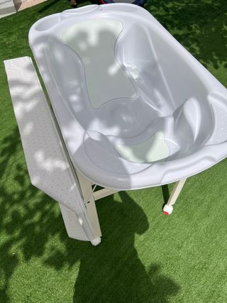 Bañera + cambiador de bebe