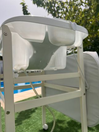 Bañera + cambiador de bebe