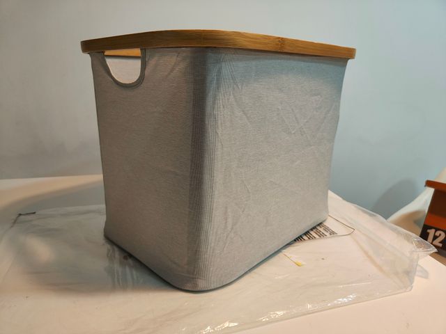 CESTA ALMACENAJE PLEGABLE CESTO ROPA 40L NUEVA