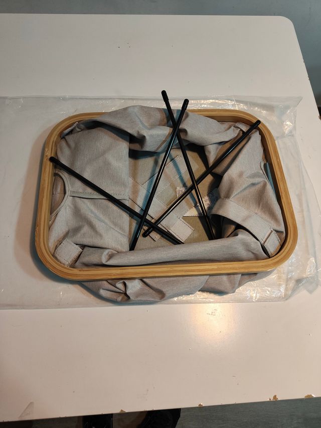 CESTA ALMACENAJE PLEGABLE CESTO ROPA 40L NUEVA