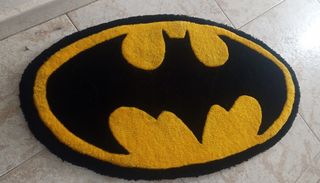 Alfombra tufting logo Batman