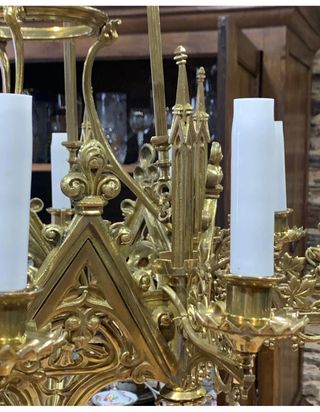 Lampara votiva neogotica