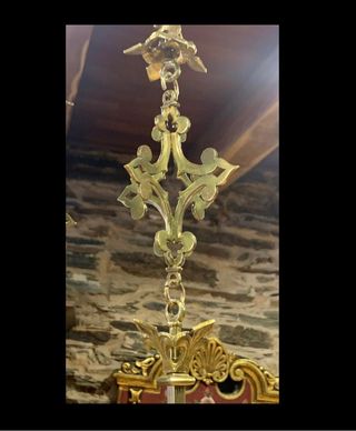 Lampara votiva neogotica