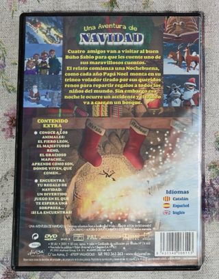 Dvd infantil - Una aventura de Navidad - 3D