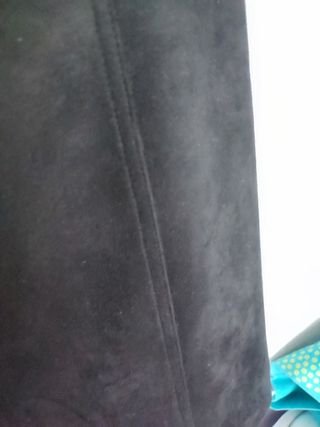 Falda de terciopelo Pull&Bear