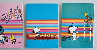 9 Calendários SNOOPY - 1985