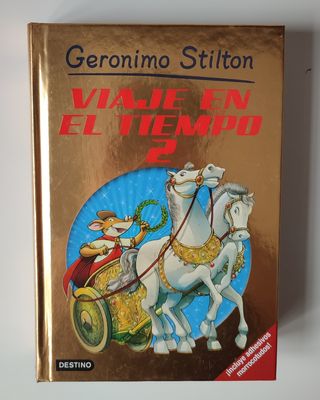 Libro NUEVO Geronimo Stilton Viaje en el Tiempo 2