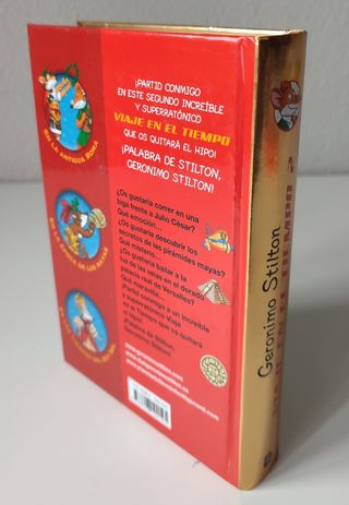 Libro NUEVO Geronimo Stilton Viaje en el Tiempo 2