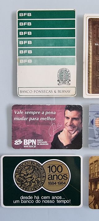 5 Calendários de Bancos já extintos !