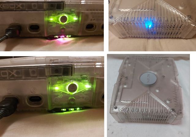 Xbox clasica edición limitadas cristal