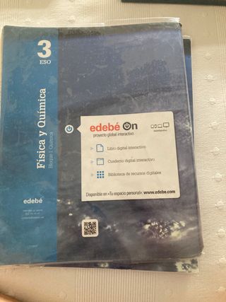 Fisica y quimica edebé 3 ESO